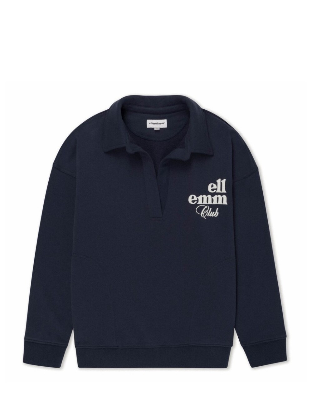 Ellandemm Navy Vintage Club Pullover